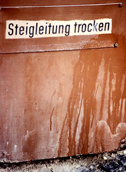 steigleitung trocken